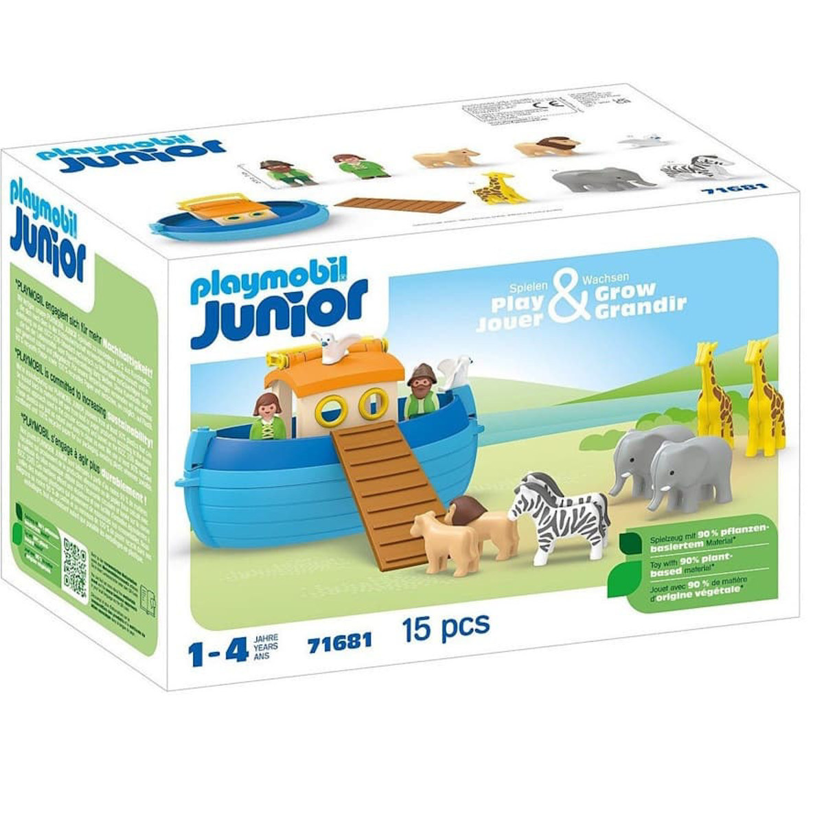 Εικόνα της Playmobil Junior: Η κιβωτός του Νώε 71681