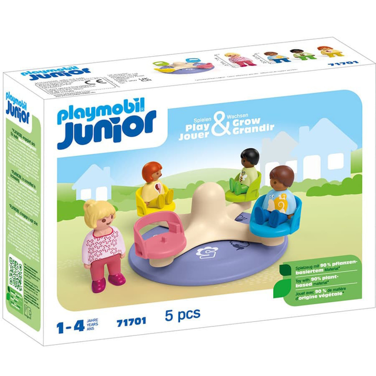 Εικόνα της Playmobil Junior Παιδικό καρουζέλ 71701