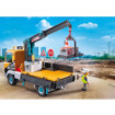 Εικόνα της Playmobil City Action Φορτηγό κατασκευών με γερανό 71750