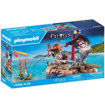 Εικόνα της Playmobil Pirates Πειρατική σχεδία με κανόνια 71794