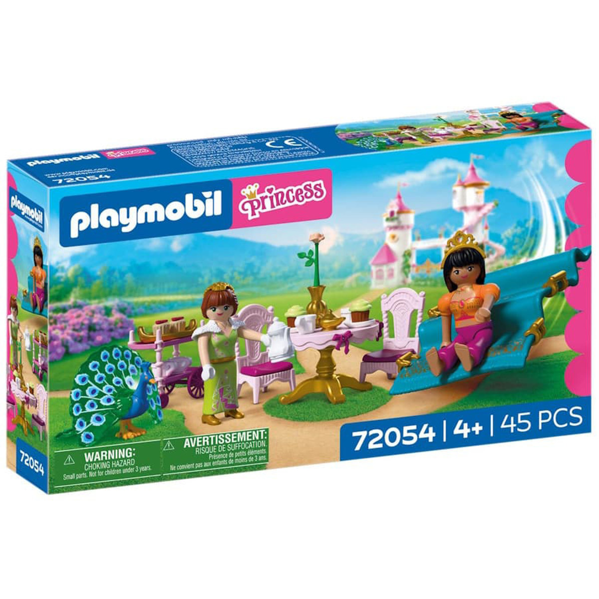Εικόνα της Playmobil Princess Βασιλική τραπεζαρία και Πριγκίπισσα με μαγικό χαλί 72054