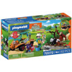 Εικόνα της Playmobil Animals & Friends Φροντιστής ζώων πάρκου με όχημα 72072