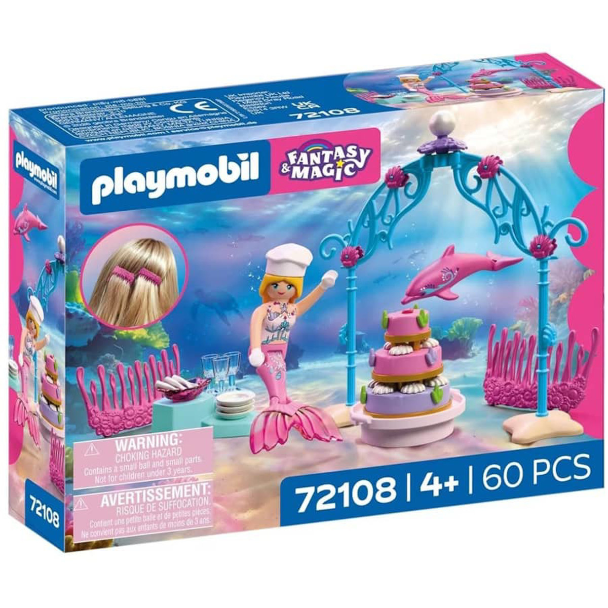 Εικόνα της Playmobil Fantasy & Magic Υποβρύχιος μπουφές γάμου 72107