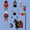 Εικόνα της Playmobil Knights Αρχηγός Ιπποτών  Δράκων και πολεμιστής 72118