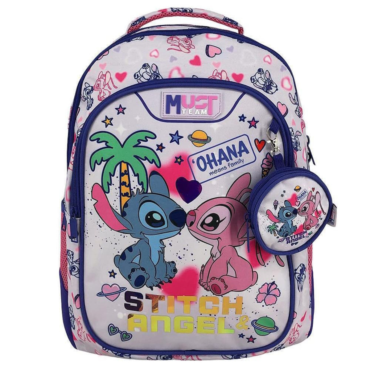 Εικόνα της Must Team Τσάντα σακίδιο Stitch Angel Ohana 000565773