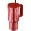 Εικόνα της Estia Θερμός Tumbler Straw XL 900ml Viva Stripe 01-41564