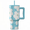 Εικόνα της Estia Θερμός Tumbler Straw XL 900ml Blue Daisy 01-41618