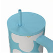 Εικόνα της Estia Θερμός Tumbler Straw XL 900ml Blue Daisy 01-41618
