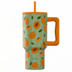 Εικόνα της Estia Θερμός Tumbler Straw XL 900ml Peach Garden 01-41632