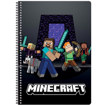 Εικόνα της Graffiti Τετράδιο σπιράλ Minecraft 2/θεμ.17x25cm σε δύο σχέδια 26802