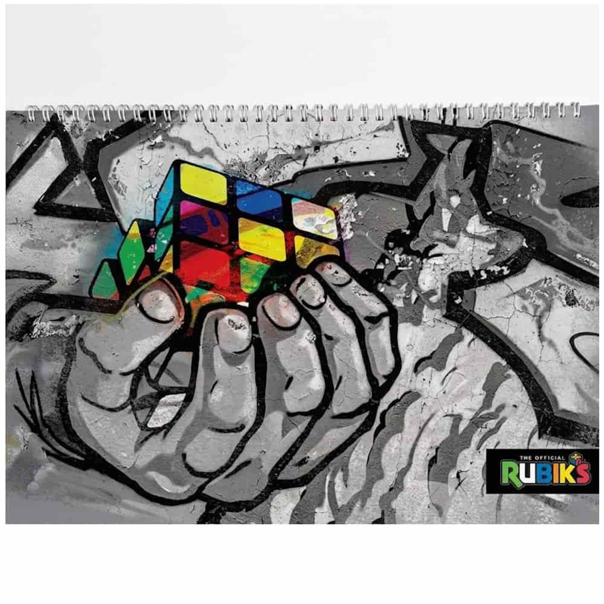 Εικόνα της Graffiti Μπλοκ ζωγραφικής Rubik's Xscape 30φ. 21x29.7cm. 26618