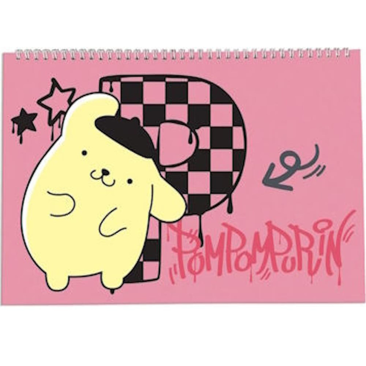 Εικόνα της Graffiti Μπλοκ ζωγραφικής Pompompurin 30φ. 21x29.7cm. 261182