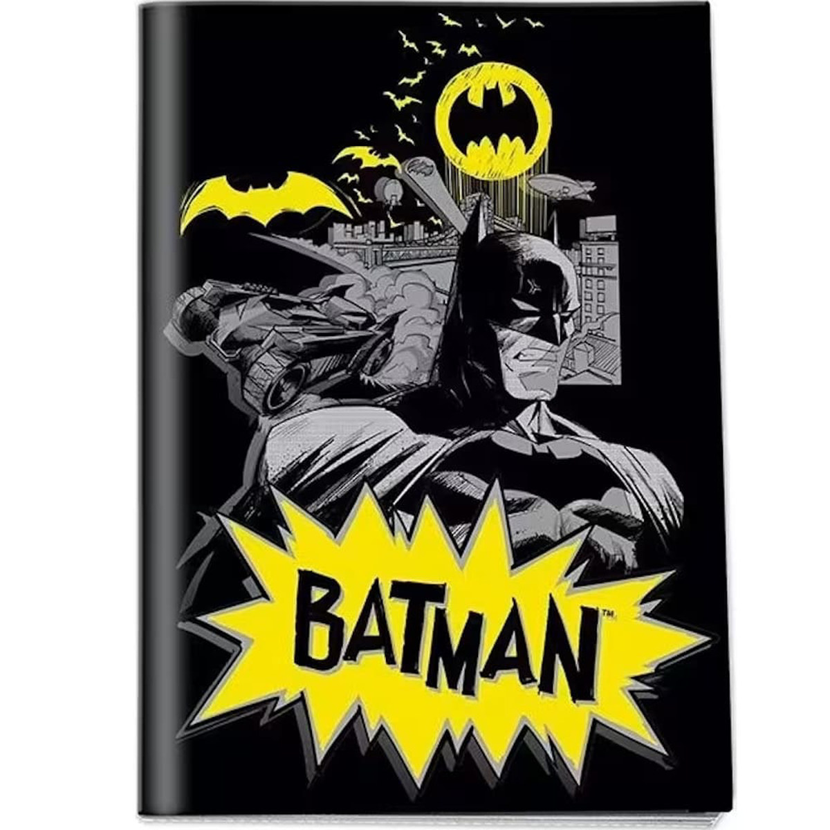 Εικόνα της Graffiti Τετράδιο καρφίτσα Batman 40φ. 17x25cm 26500