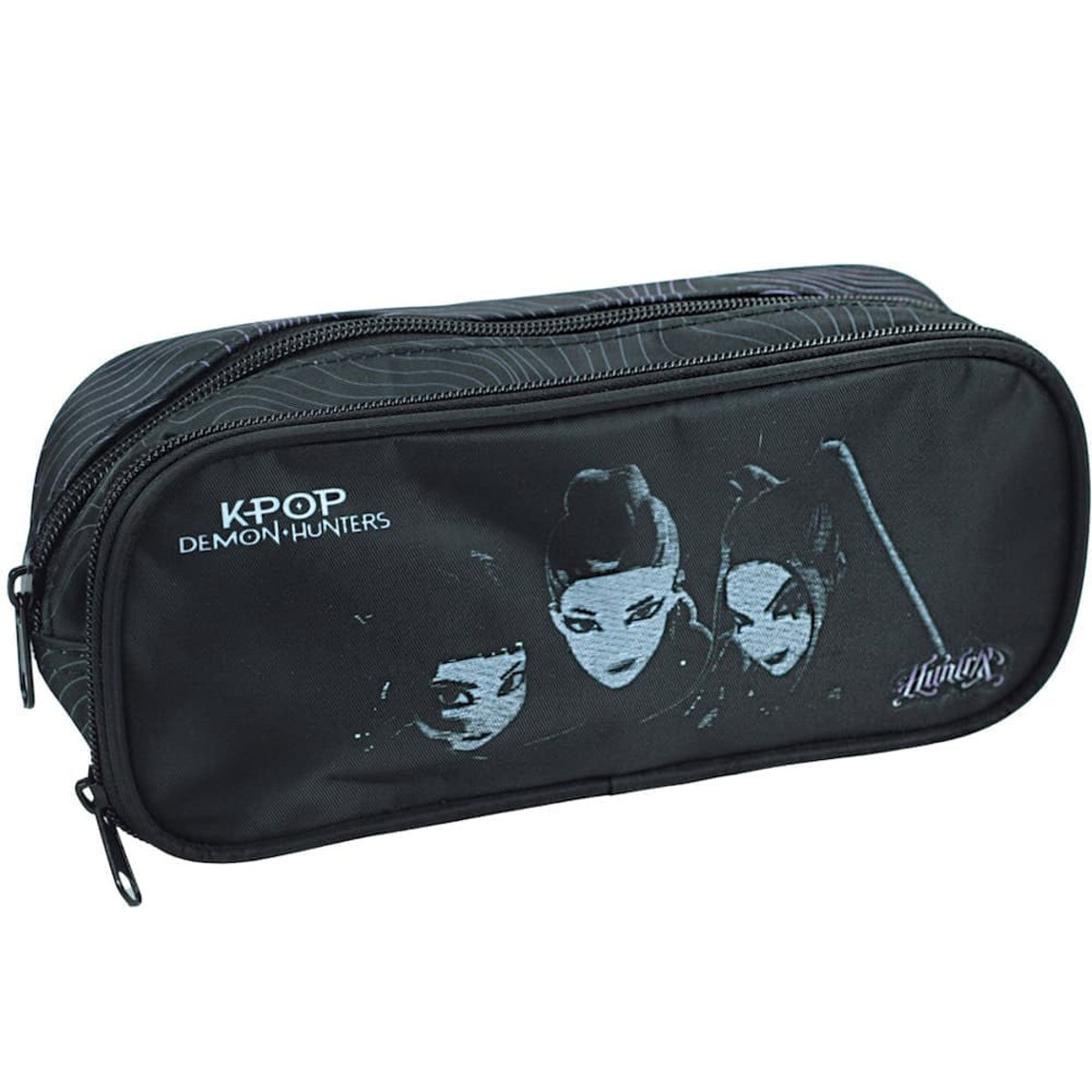 Εικόνα της Gim Κασετίνα οβάλ Black Huntrix 364-00144