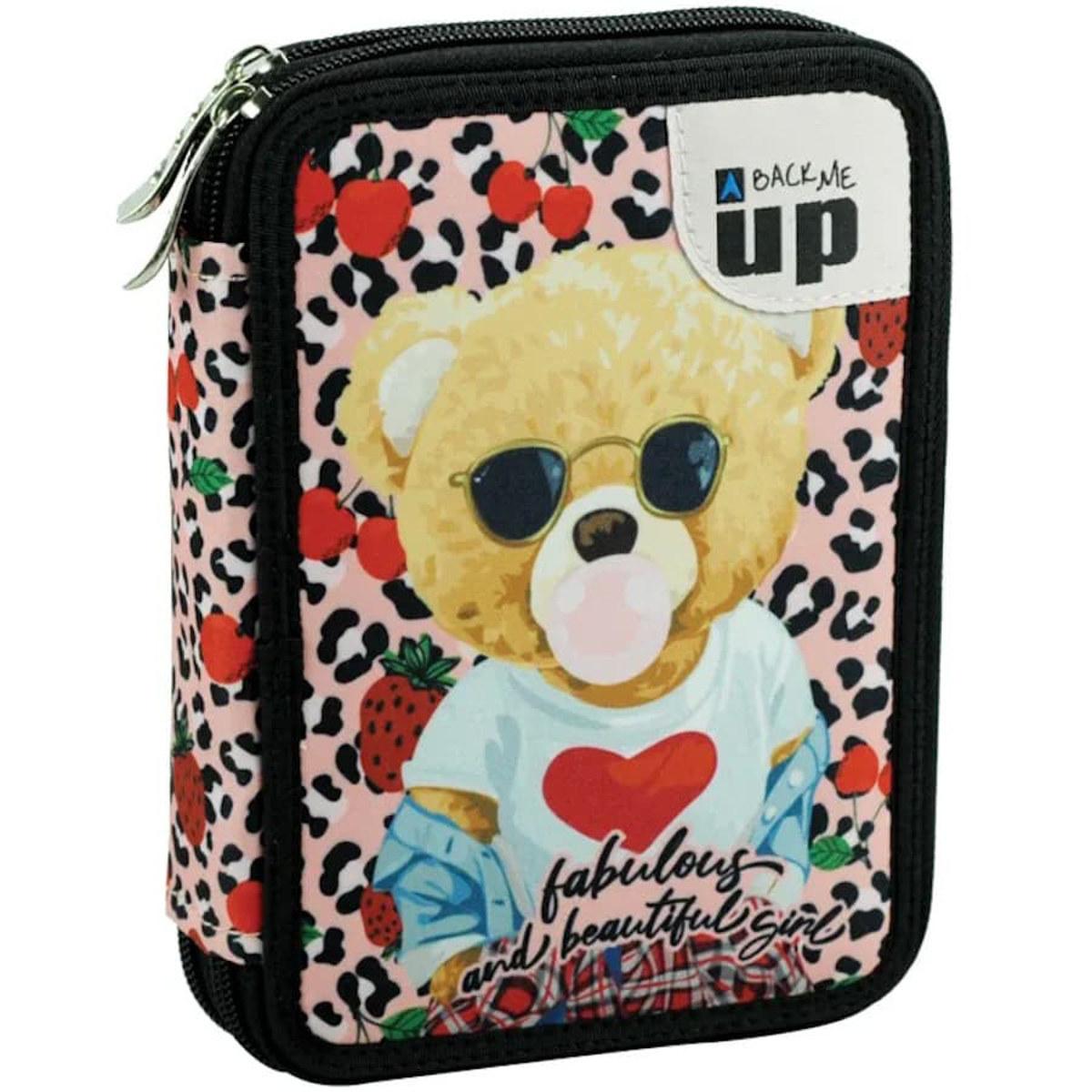 Εικόνα της Back Me Up Κασετίνα διπλή Fashion Bear 357-35100