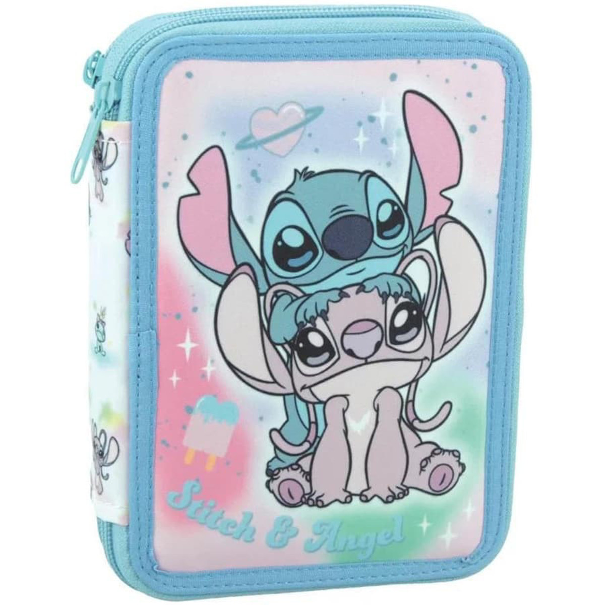 Εικόνα της Gim Κασετίνα διπλή Stitch Brush It Out 342-03100