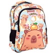 Σχολική τσάντα πλάτης οβάλ Gim Capybara 300-17031