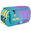 Εικόνα της Milan Κασετίνα 3 θέσεων Sunset series τιρκουαζ 08149SN264