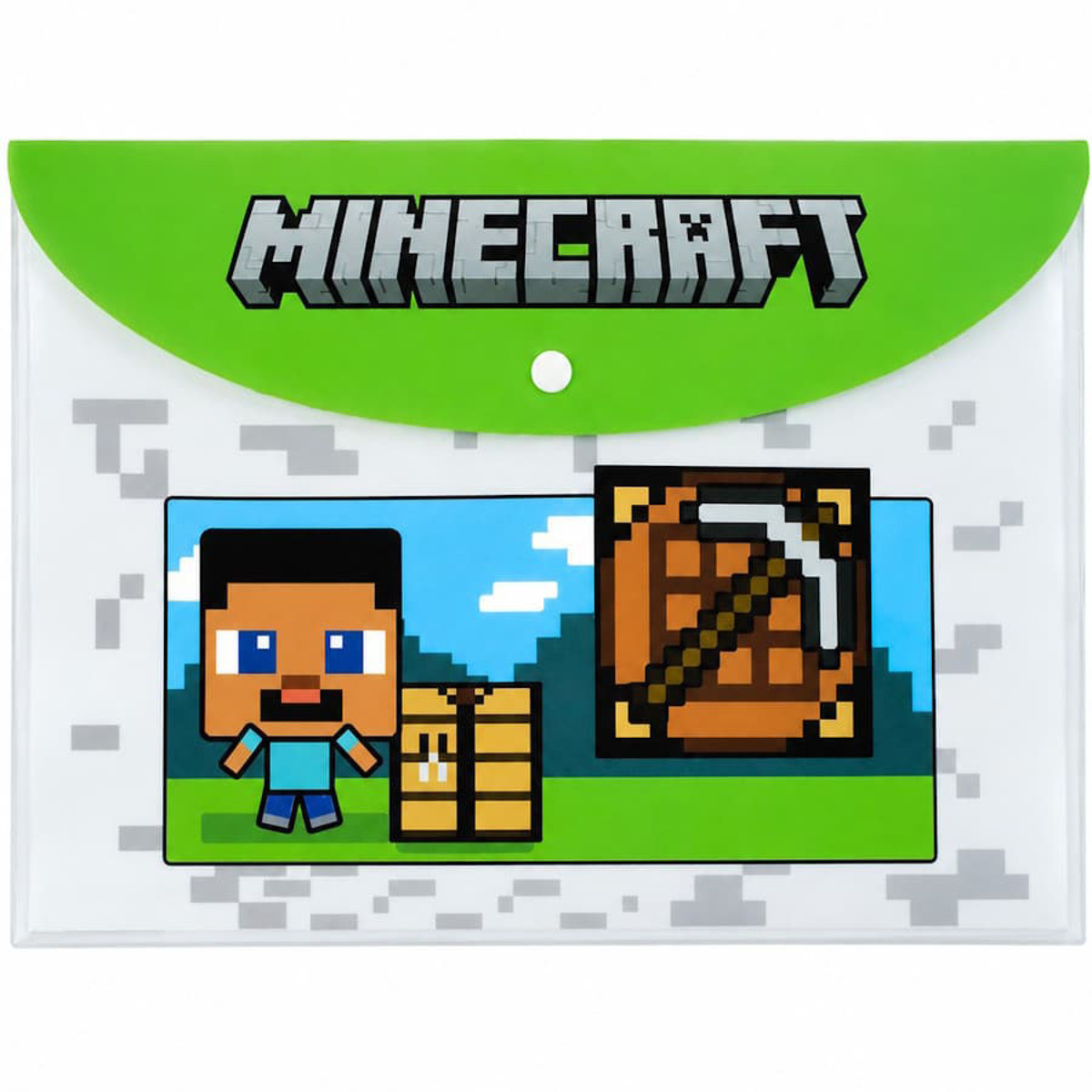 Εικόνα της Gim Ντοσιέ κουμπί Α4 Minecraft 316-04580