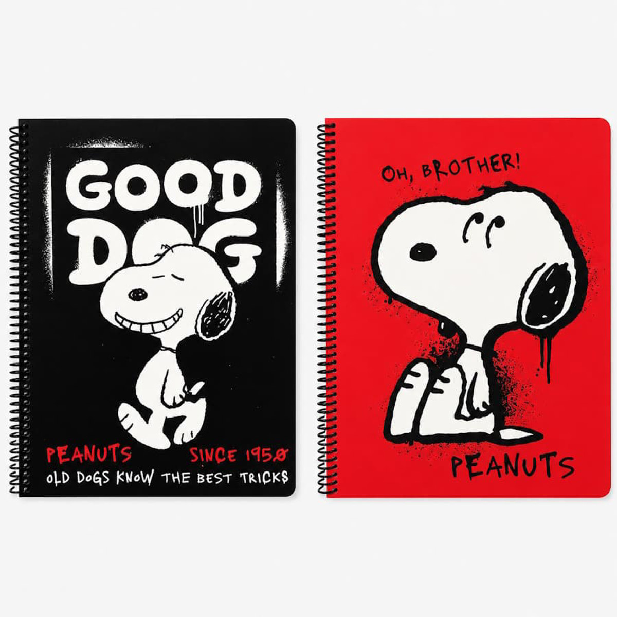 Εικόνα της Back Me Up Τετράδιο σπιράλ Peanuts Snoopy Good Dog-Art Rebel  A4 2/θεμ. 70φ 365-10440 ( *Δύο σχέδια )