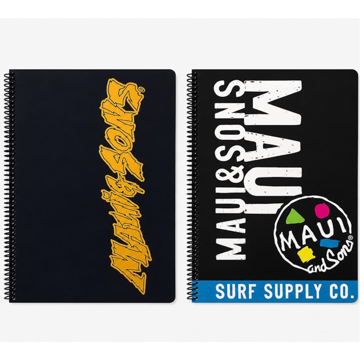 Εικόνα της Maui Τετράδιο σπιράλ Logo- Surf Supply  A4 2/θεμ. 70φ 339-27440 ( *Δύο σχέδια )
