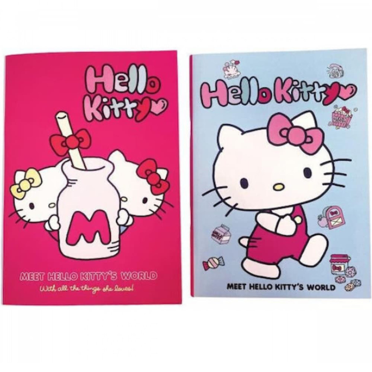 Εικόνα της Gim Τετράδιο καρφίτσα Hello Kitty 40φ.17x25cm 335-76400 2 σχέδια*