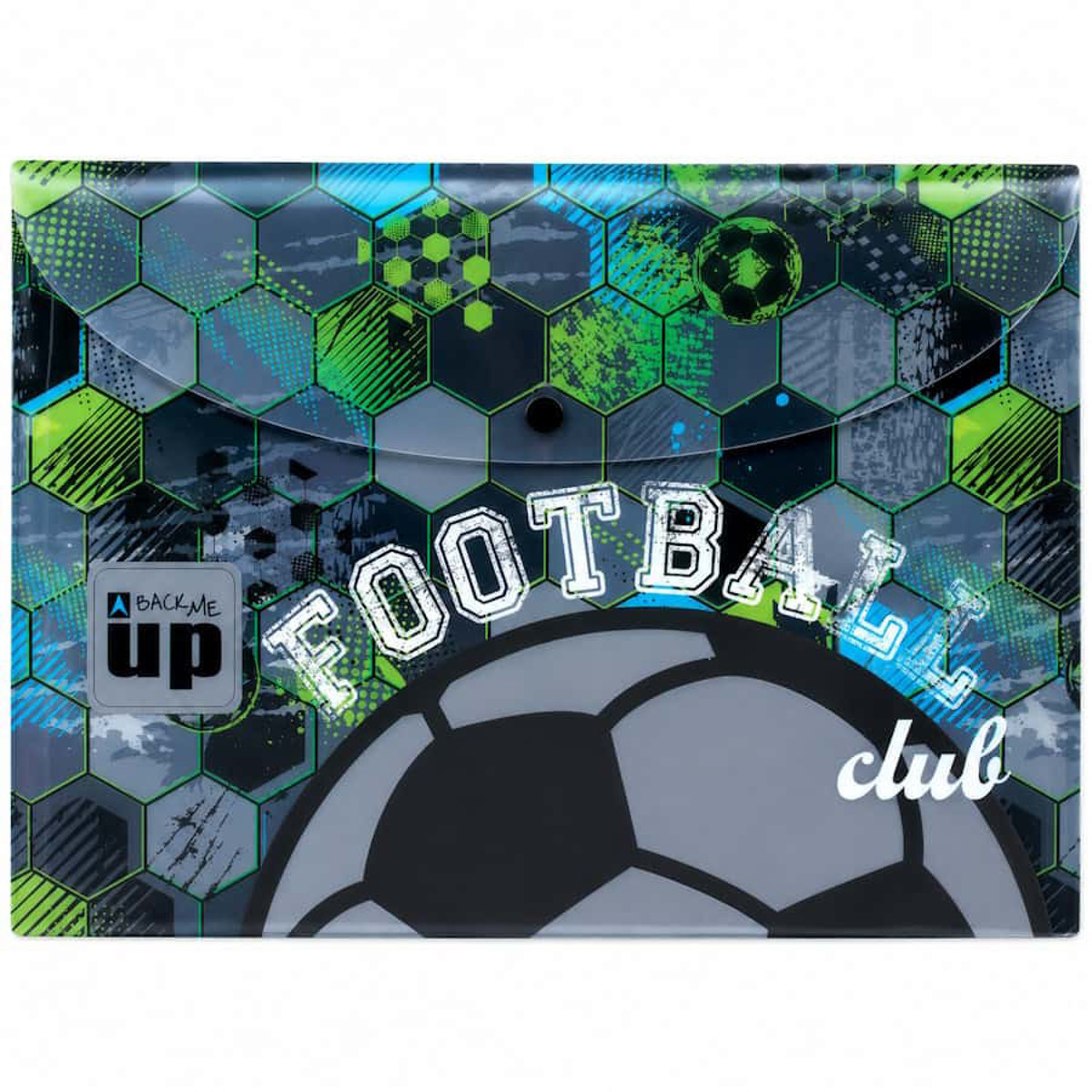 Εικόνα της Back Me Up Ντοσιέ κουμπί Α4 Football Club 357-36580