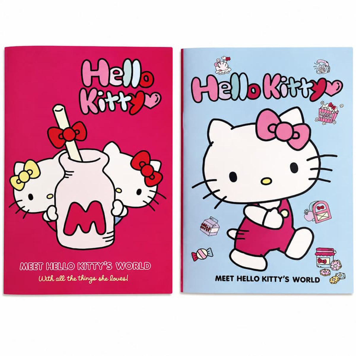 Εικόνα της Gim Τετράδιο καρφίτσα Hello Kitty 40φ.17x25cm 335-76400 2 σχέδια*
