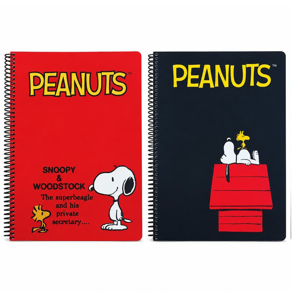 Εικόνα της Back Me Up Τετράδιο σπιράλ Peanuts Black+Red  A4 3/θεμ. 105φ 365-10439 ( *Δύο σχέδια )
