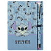 Εικόνα της Gim Set σημειωματάριο με στυλό Stitch 342-03458