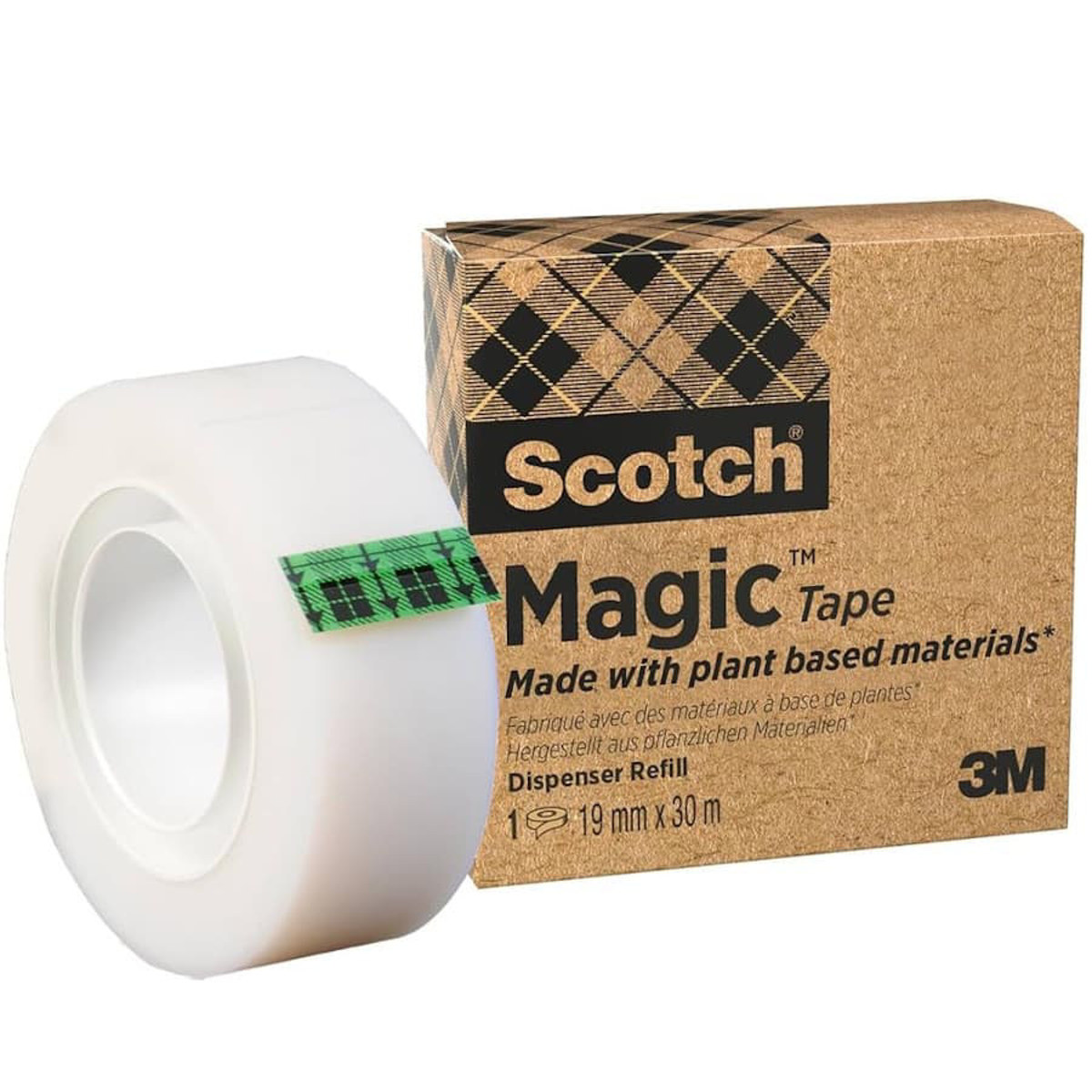 Εικόνα της Σελοτεϊπ Scotch magic 19mmx33m Recycled 3M