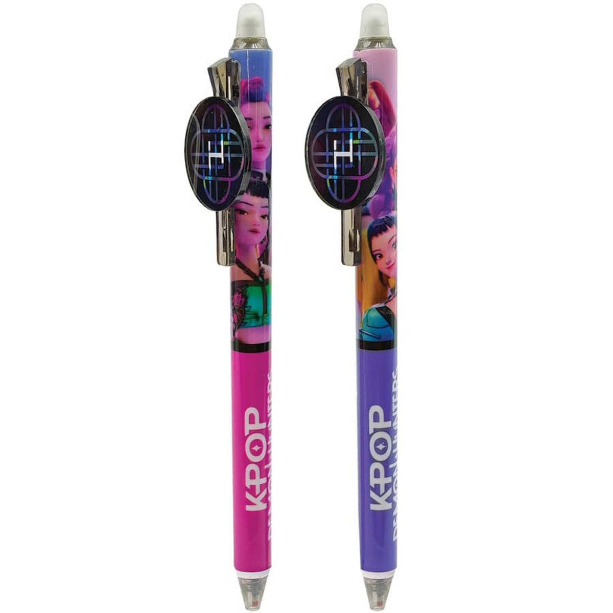 Εικόνα της Gim Στυλό Erasable Pen With Acrylic Clip Demon Hunters (Δύο Σχέδια) 364-02010