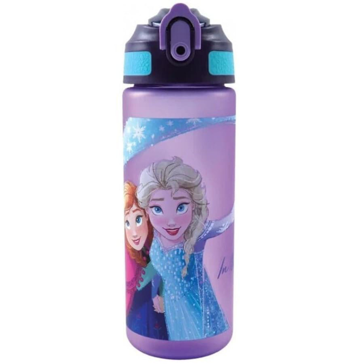 Εικόνα της Gim Παγούρι πλαστικό καλαμάκι Frozen 600ml 574-20199