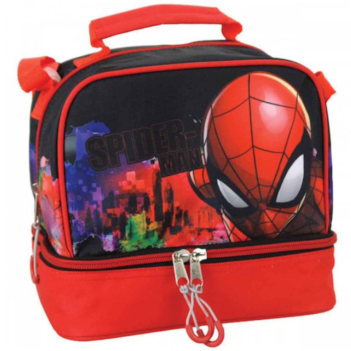 Εικόνα της Gim Τσαντάκι φαγητού οβάλ Spiderman Global 337-13220