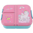 Εικόνα της Gim Φαγητοδοχείο Unicorn 3/χώρων 800ml 550-01277