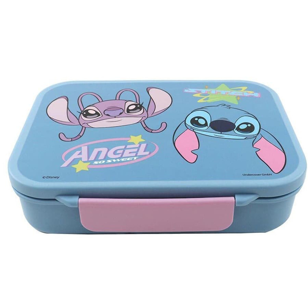 Εικόνα της Gim Φαγητοδοχείο Stitch 3/χώρων 900ml 552-05269