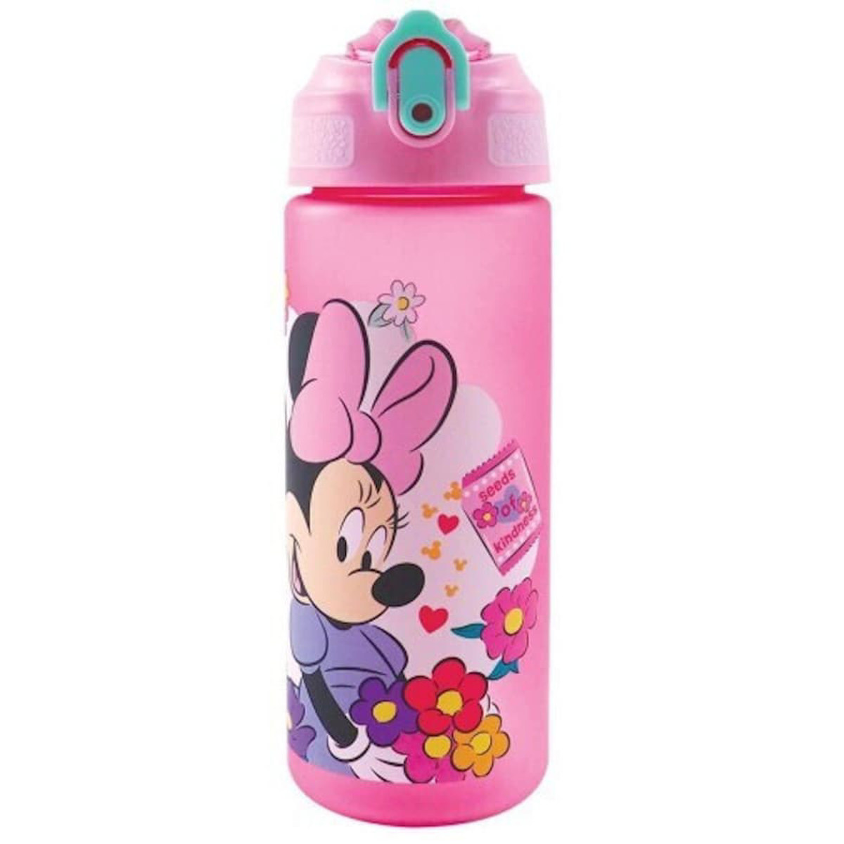 Εικόνα της Gim Παγούρι πλαστικό καλαμάκι Minnie 600ml 553-06217