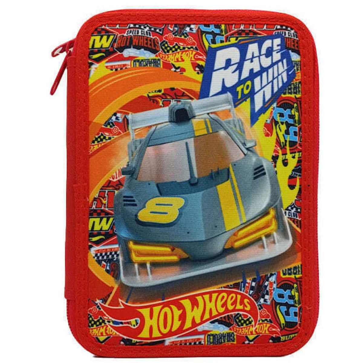 Εικόνα της Gim Κασετίνα διπλή Hot Wheels Race To Win 349-39100