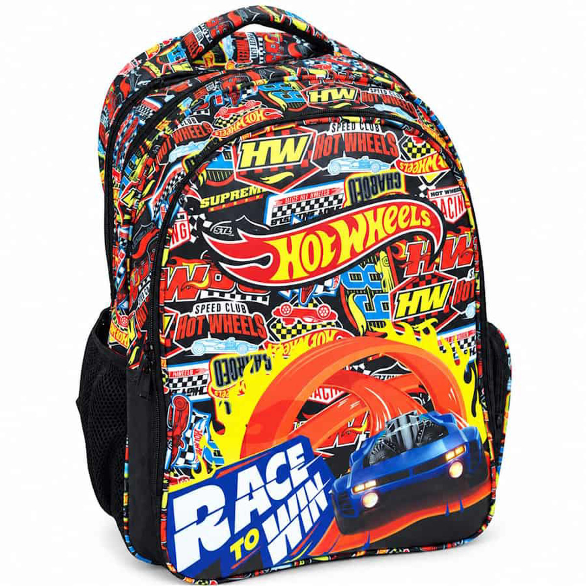 Εικόνα της Gim Τσάντα σακίδιο Οβάλ Hot Wheels Race To Win 349-39031