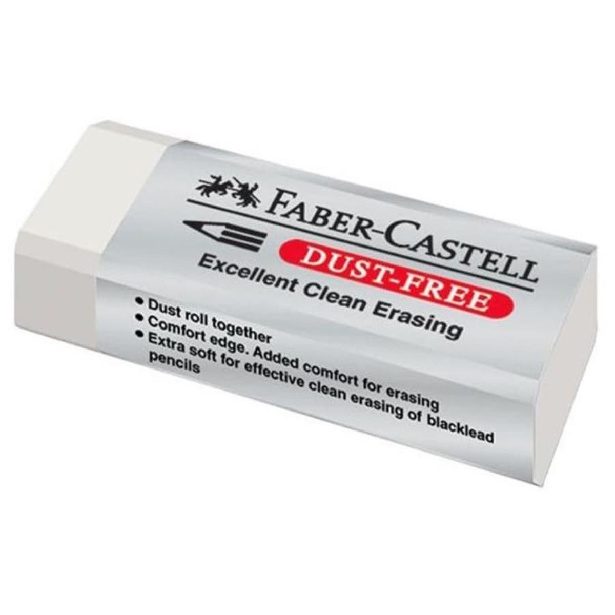 Εικόνα της Faber Castell Γόμα λευκή Dust-Free 187120