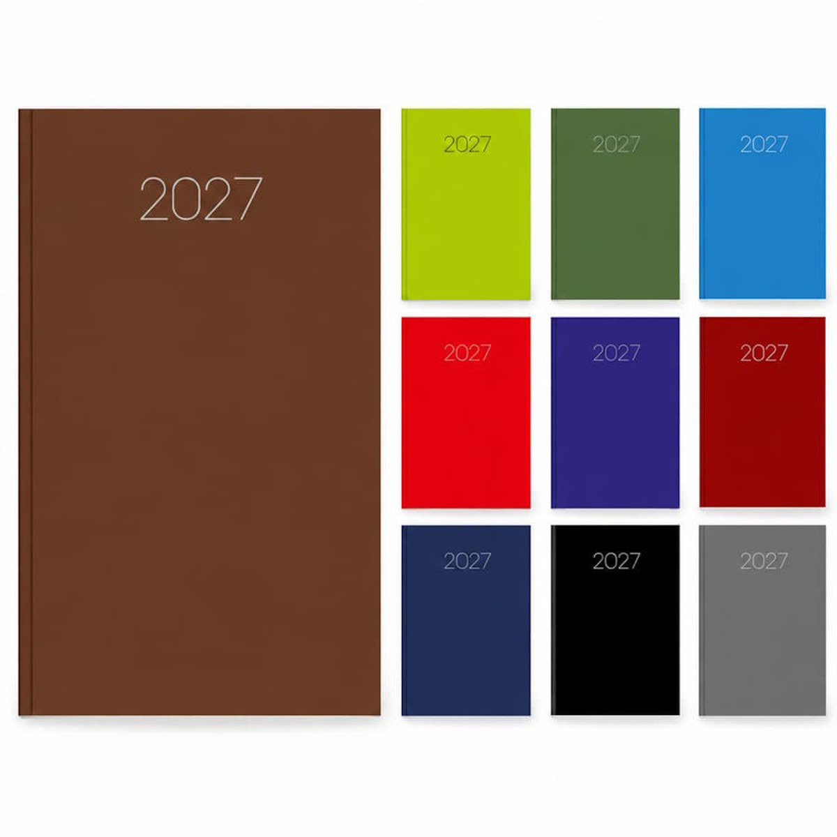 Εικόνα της Ημερολόγιο 2027 17x25cm ημερήσιο Simple Triperinas 355765 Διάφορα χρώματα*