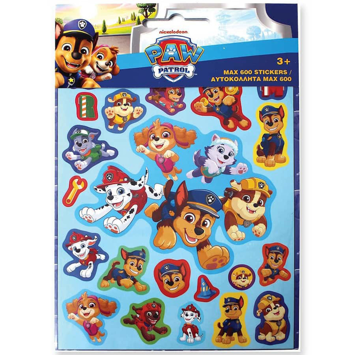 Εικόνα της Gim Αυτοκόλλητα παιδικά Max 600 Paw Patrol 774-01079