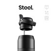 Εικόνα της Ion 8 Θερμός ανοξείδωτος Urban Small 360ml Panther black I8TS3DSBLA