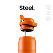 Εικόνα της Ion 8 Θερμός ανοξείδωτος Urban Small 360ml Tangerine Orange I8TS3DSBLA