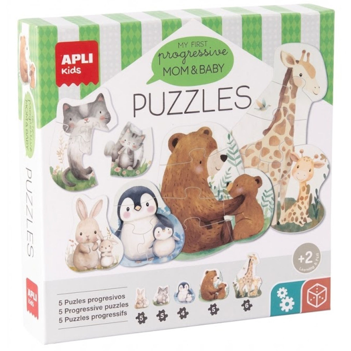 Εικόνα της Apli Kids Puzzle My first mum and baby 20τεμ. 20634
