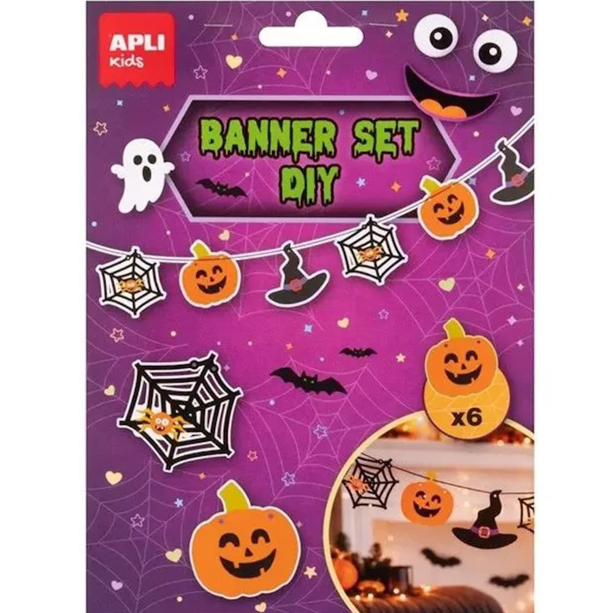 Εικόνα της Apli Halloween Pumpkin Garland Diy 20780