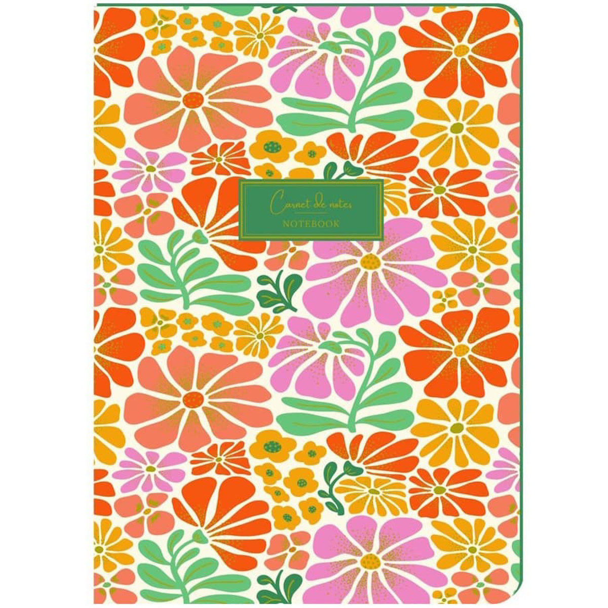 Εικόνα της Premium Paper Notebook Elegance Α5 ρηγέ floral motif PI25245