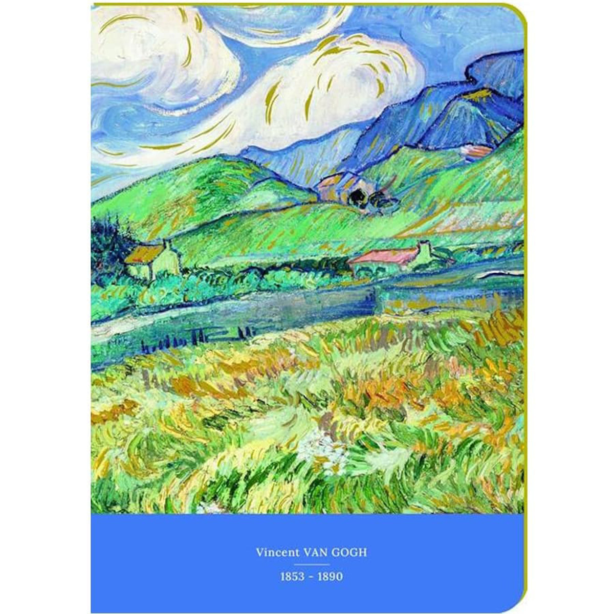 Εικόνα της Premium Paper Notebook Elegance Α5 ρηγέ Van Gogh PI25249
