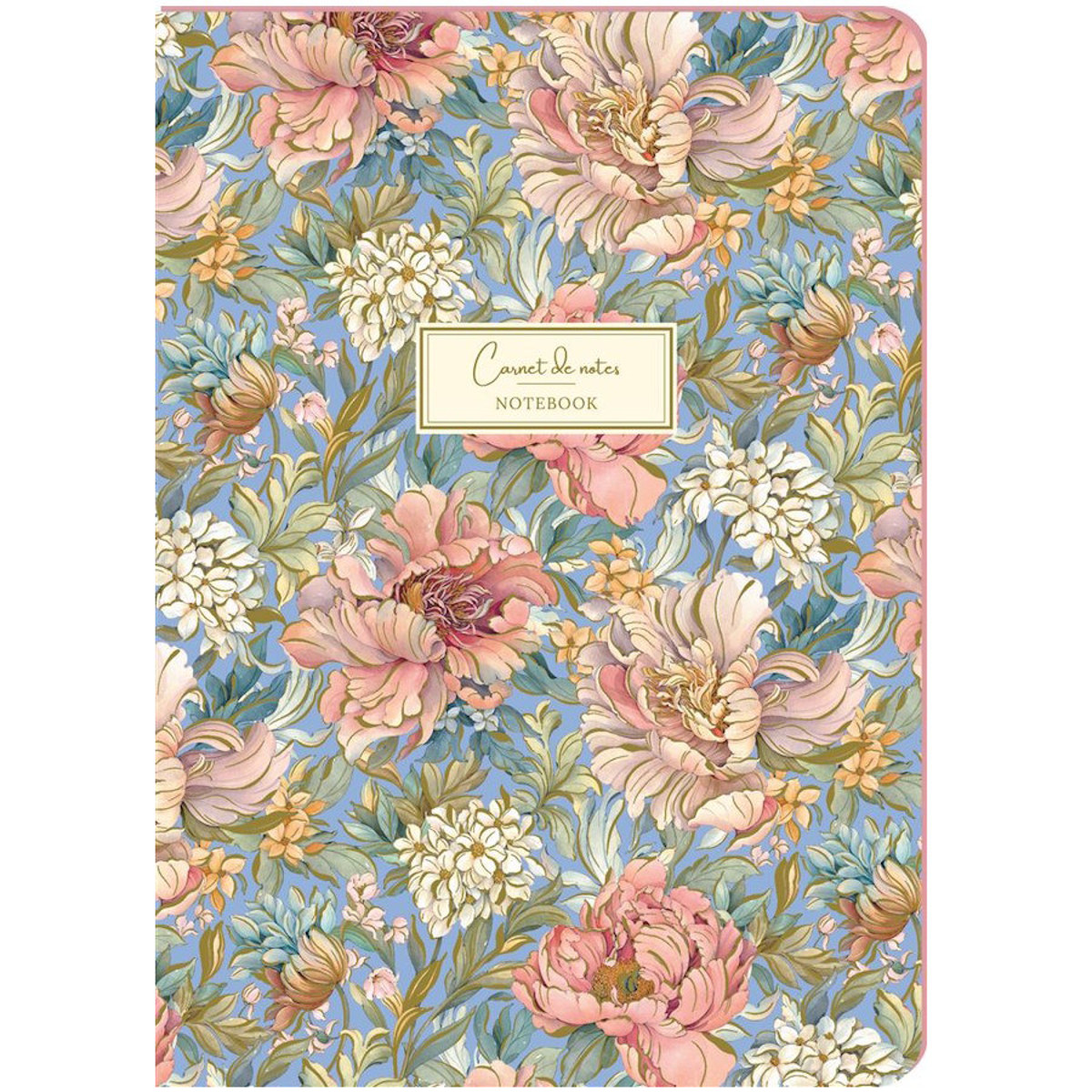 Εικόνα της Premium Paper Notebook Elegance Α5 ρηγέ Pastel Flowers PI25230