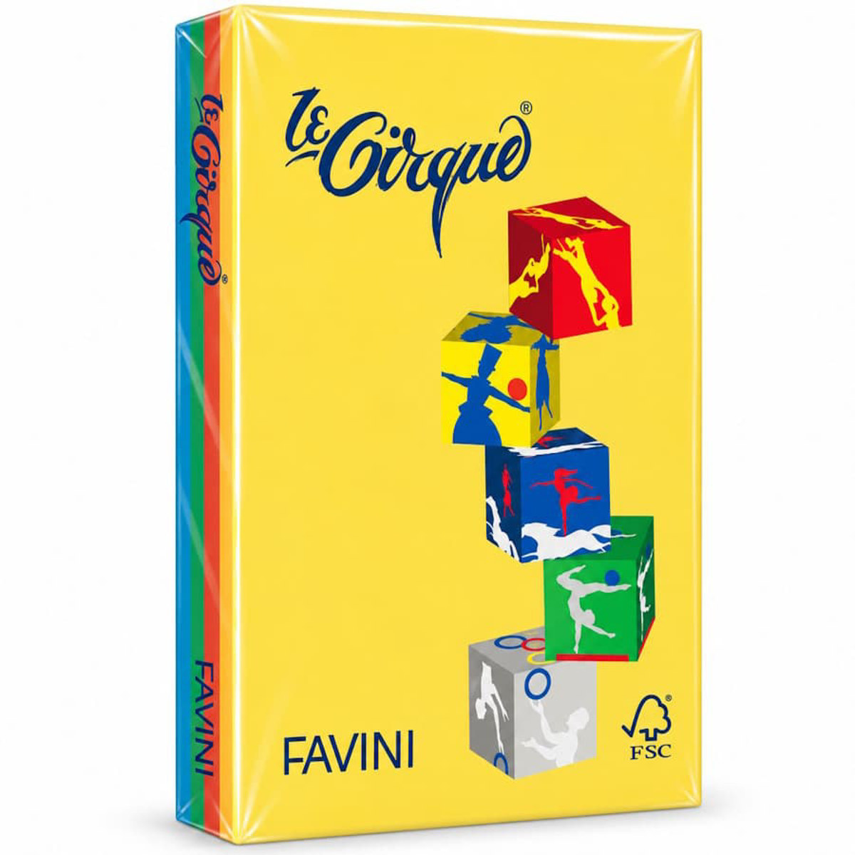 Εικόνα της Χαρτί Favini Α4 160gr. 5 χρώματα 250φ.